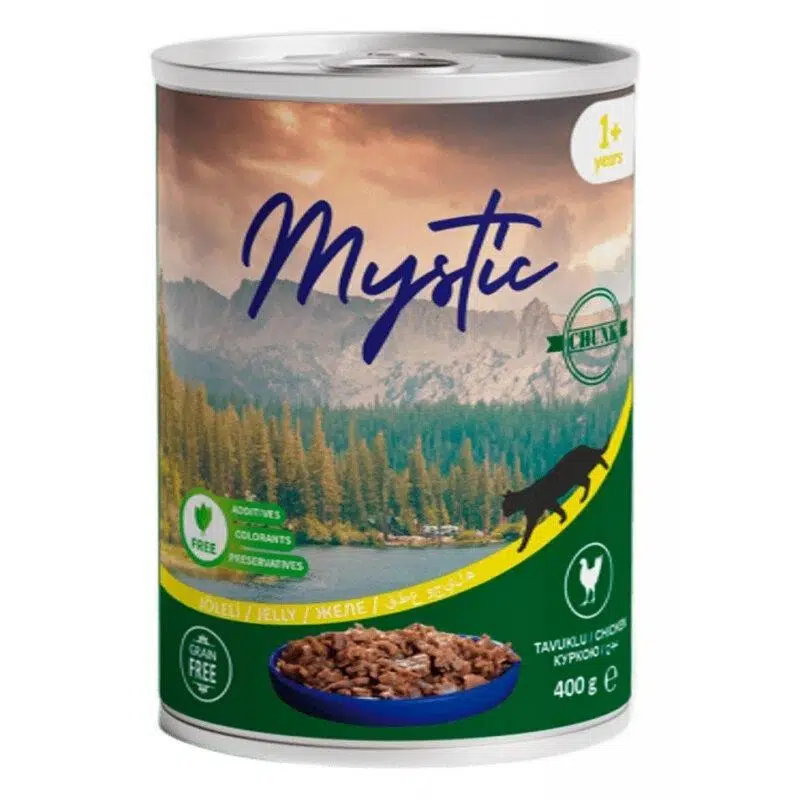 SVGPT Mystc Tavuklu Yetişkin Kedi Konservesi – 400 gr