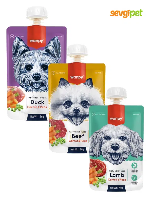 WNPY 3'lü Köpek Ödül Maması 90gr