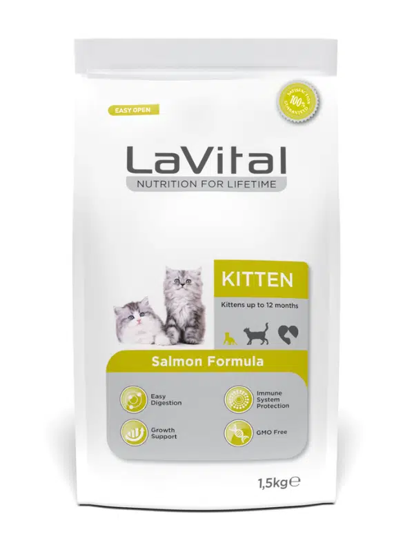 LVTL Somonlu Yavru Kedi Maması 1 kg