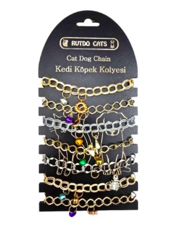 Ayarlanabilir Kedi ve Köpek Boyun Kolyesi - Tekli Satış