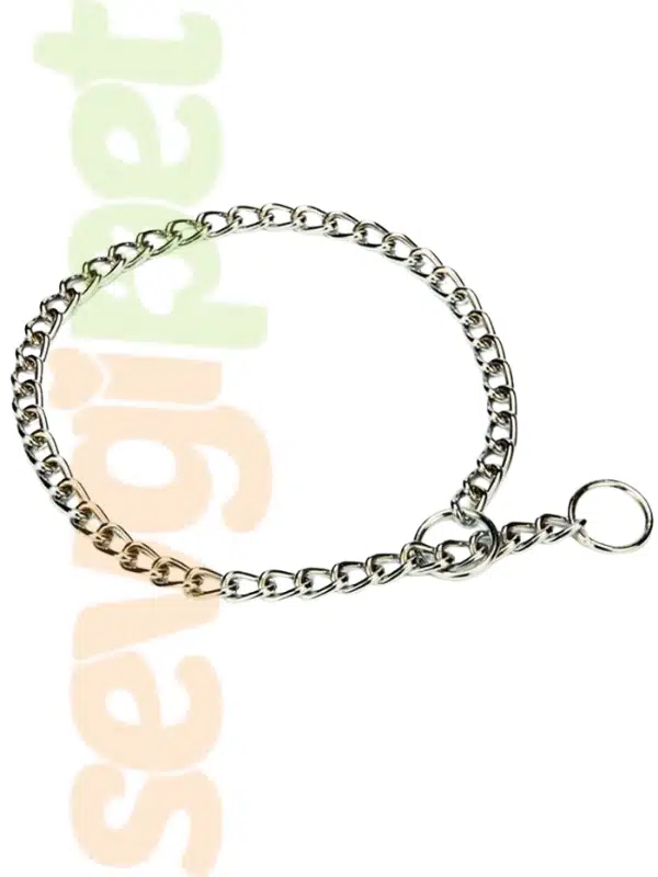 SVGPT Köpek Boyun Tasması Tekli Boğma Zincir 2 MM 40 CM