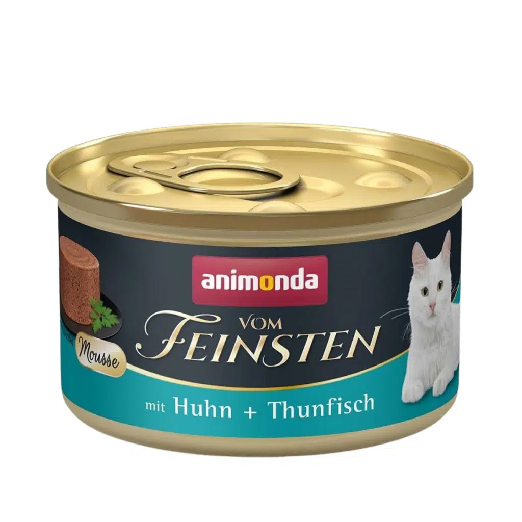 Vom Feinsten Tavuklu ve Ton Balıklı Yetişkin Kedi Konservesi 85 GR