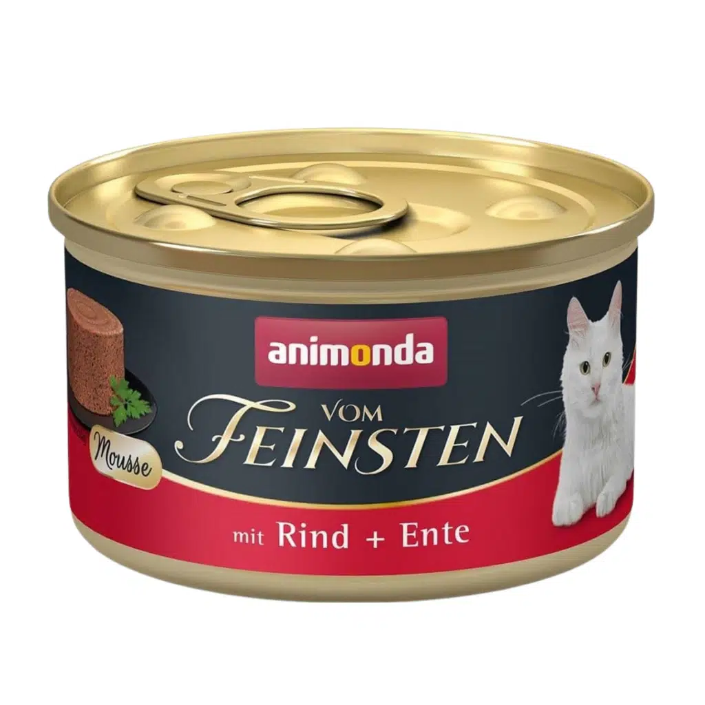 Vom Feinsten Sığırlı ve Ördekli Yetişkin Kedi Konservesi 85 GR