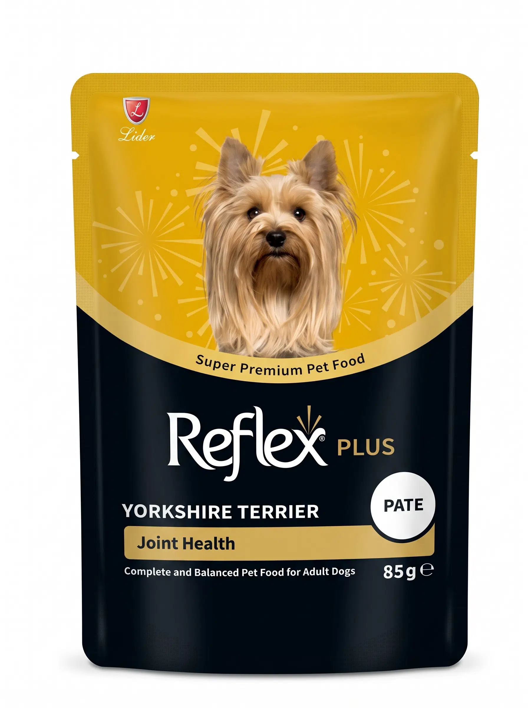 Plus Pouch Yorkshire Terrier Yaş Yetişkin Köpek Maması 85gr