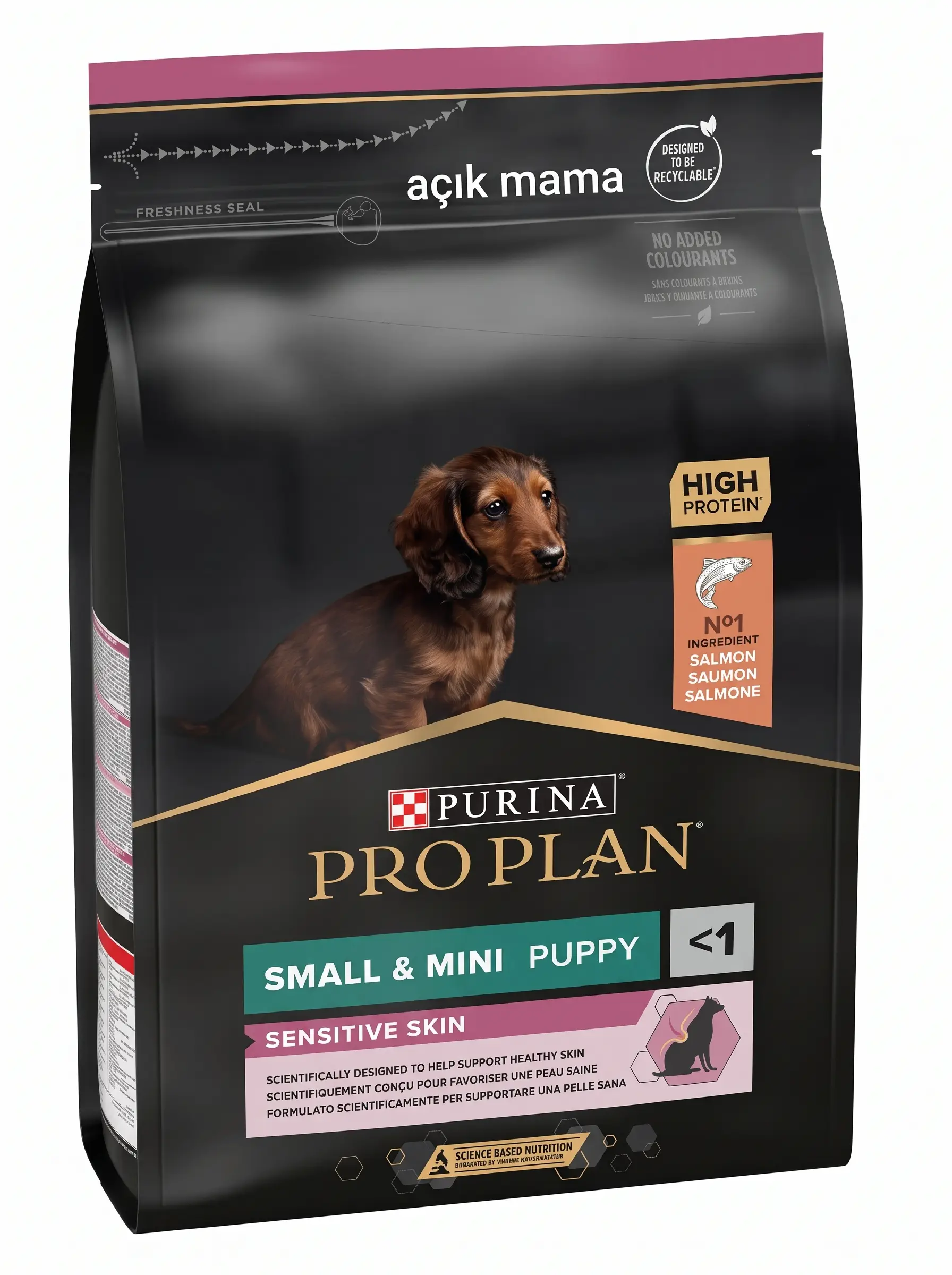 PRPLN Puppy Small & Mini Somonlu Küçük Irk Yavru Açık Köpek Maması 1 KG