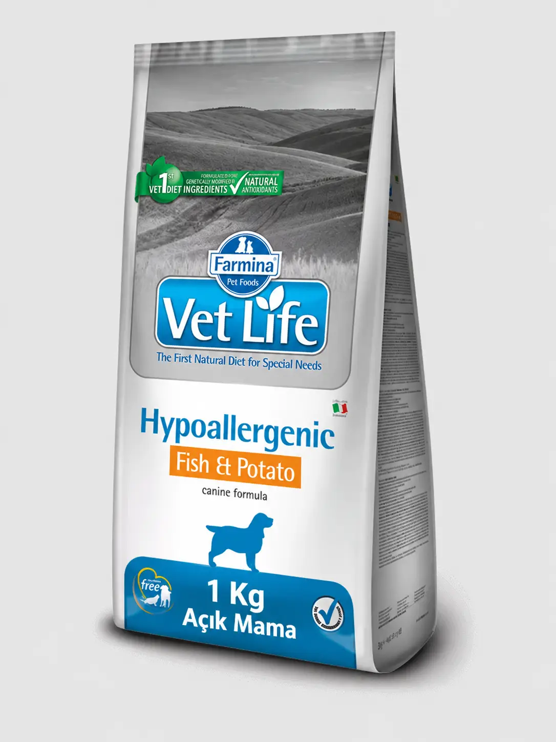 VTLFE Hypoallergenic Balık & Patates Açık Kuru Köpek Maması 1 KG VTLFE Hypoallergenic Balık & Patates Açık Kuru Köpek Maması 1 KG