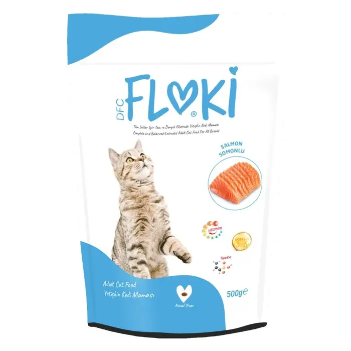 Kedi Maması Yetişkin Somonlu 500 Gr