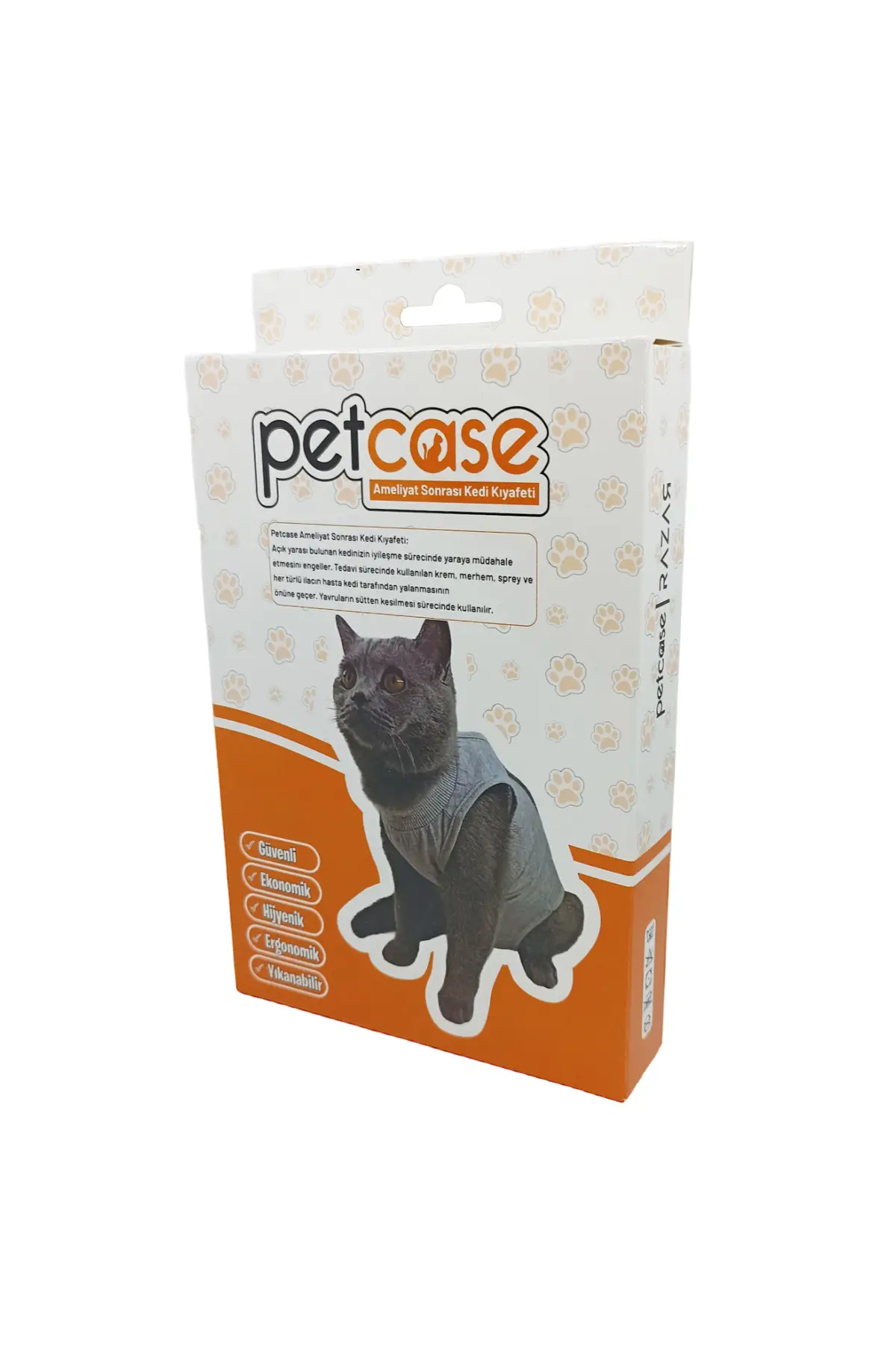 Ameliyat Sonrası Kedi Kıyafeti / Kedi Tulumu / Kedi Korsesi
