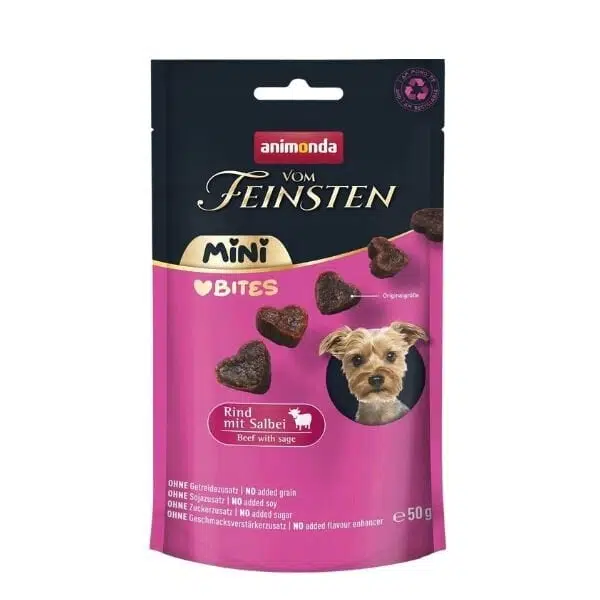 Animonda Animonda Vom Feinsten Sığır Etli Mini Irk Yetişkin Köpek Ödül Maması 1 Adet 50 Gr