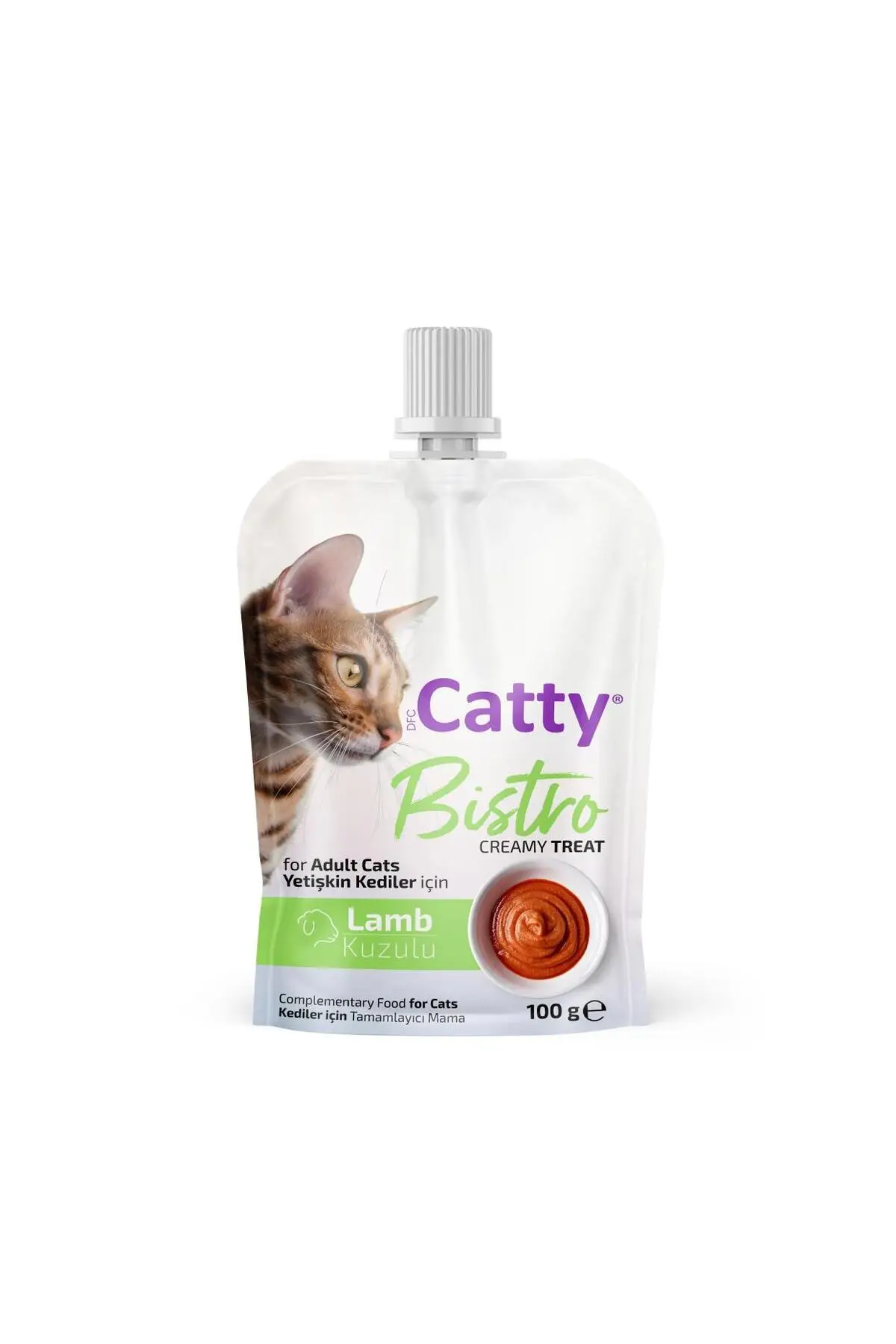 Bistro Kuzulu Yetişkin Kedi Krema Ödülü 100 Gr