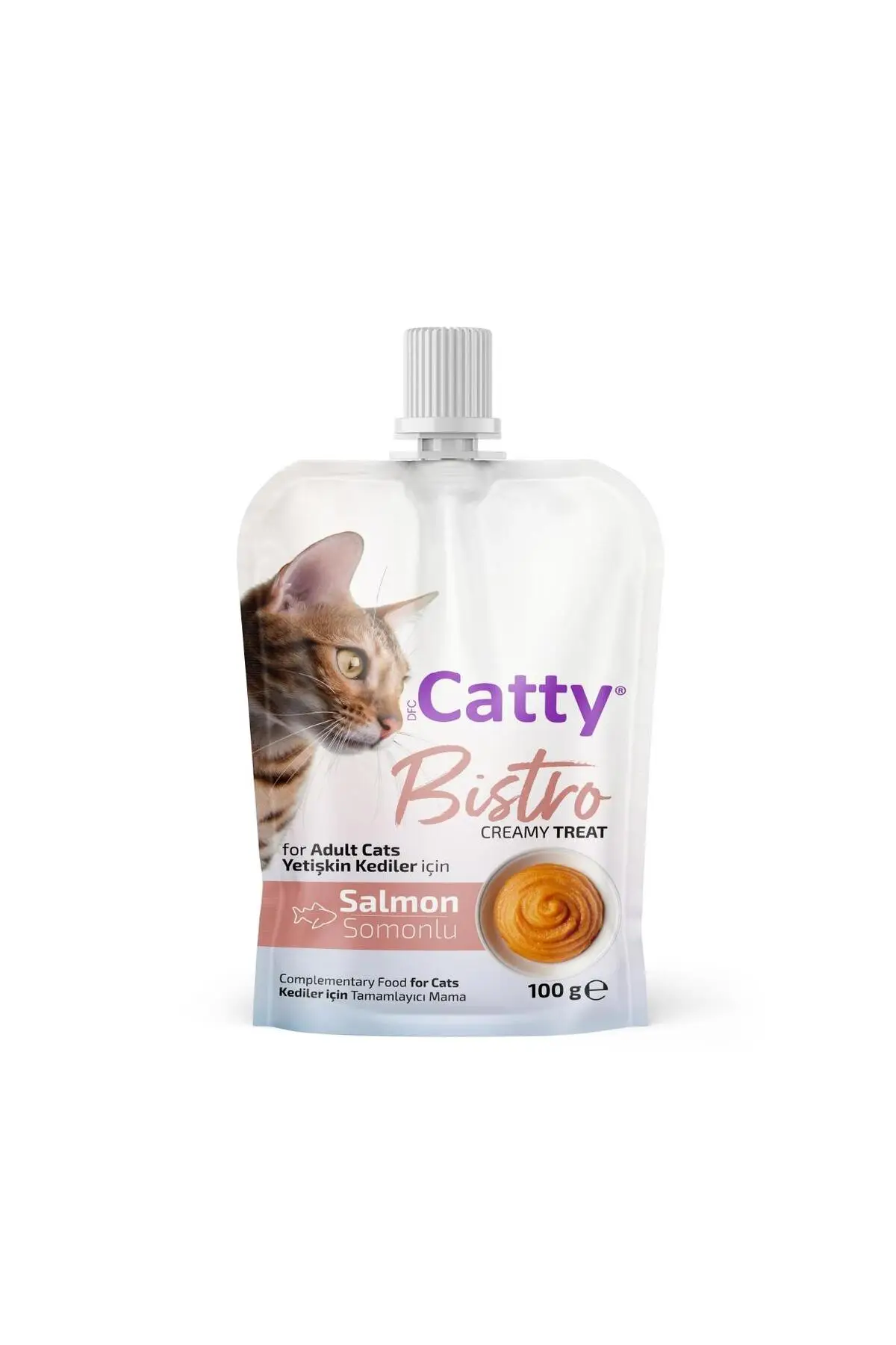Bistro Somonlu Yetişkin Kedi Krema Ödülü 100 Gr