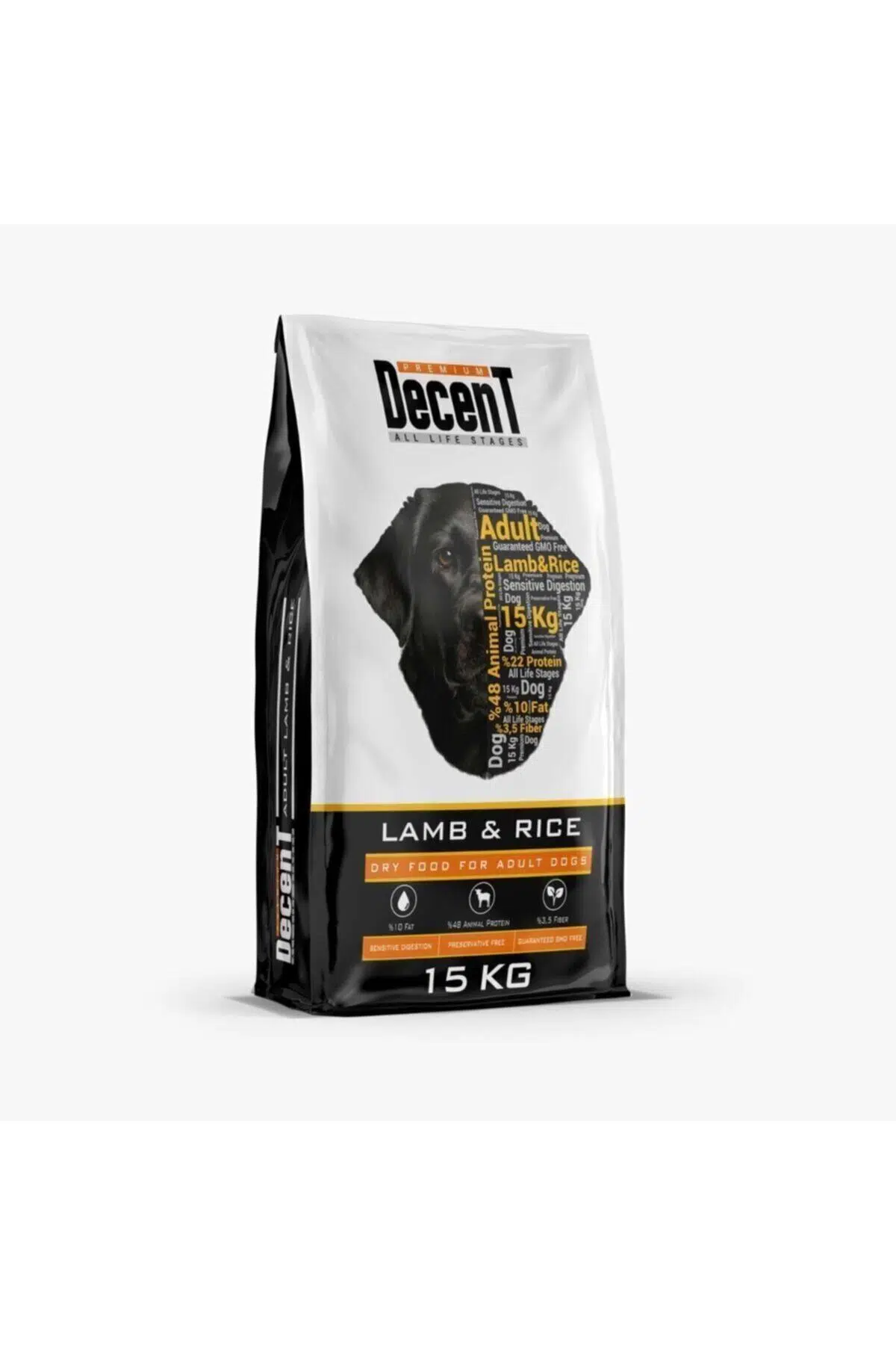 decent premium Yetişkin Kuzu Etli Köpek Maması 15 Kg.