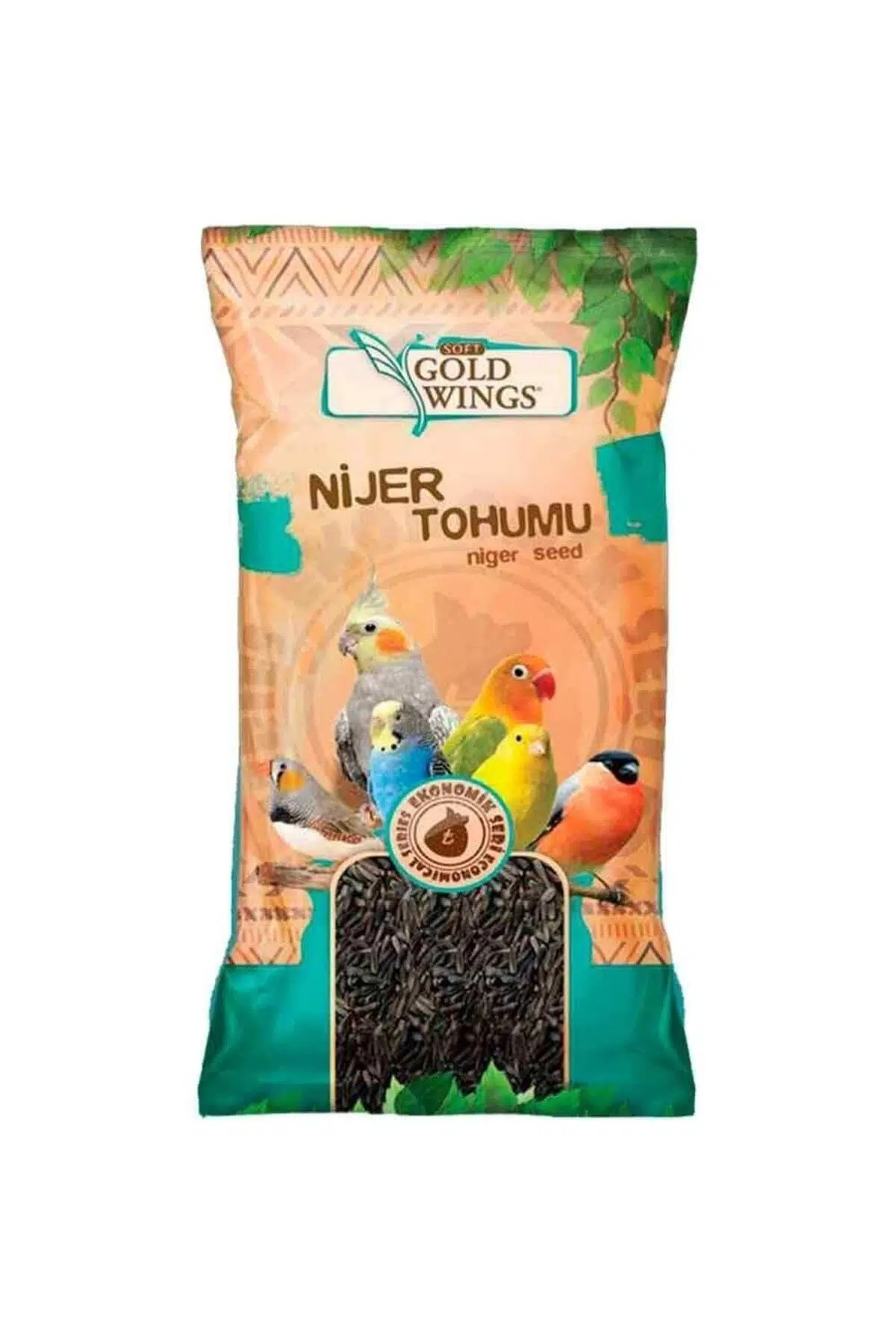 Gold Wings Classic Gold Wings Kuşlar Için Nijer Tohumu Kızıştırıcı Kuş Yemi 250 Gr