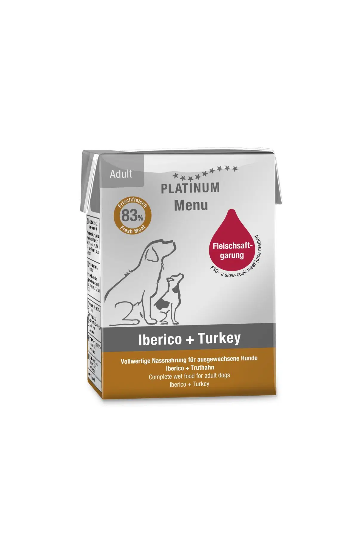 Iberico ve Hindili Yaş Köpek Maması 185gr