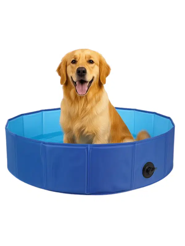Katlanabilir Köpek Havuzu 80x30 Cm Mavi
