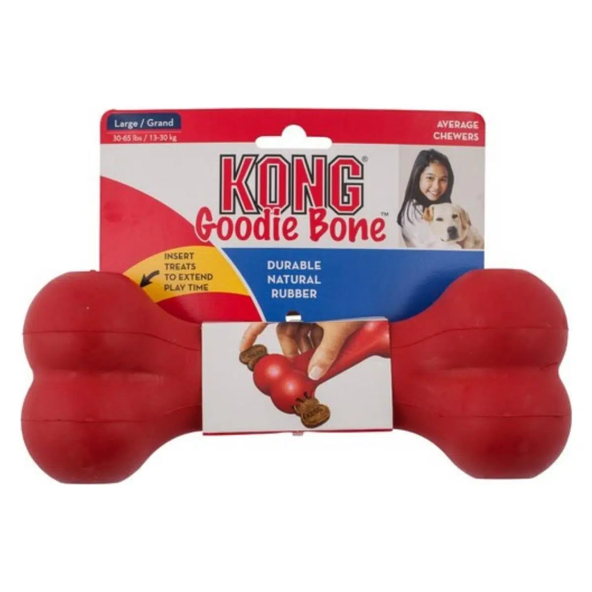 Kong Goodie Bone Kemik Şeklinde Köpek Oyuncağı Large