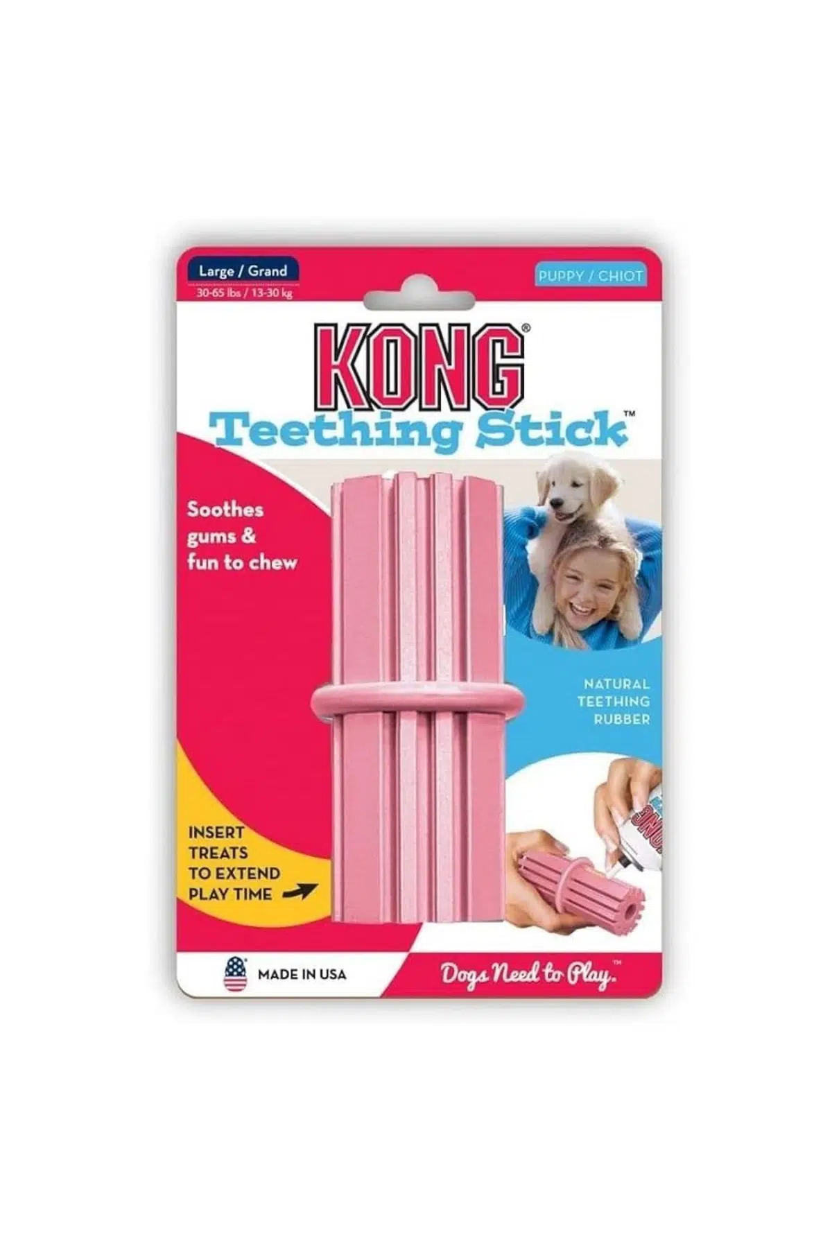 KONG Puppy Teething Stick Yavru Köpek Oyuncağı L