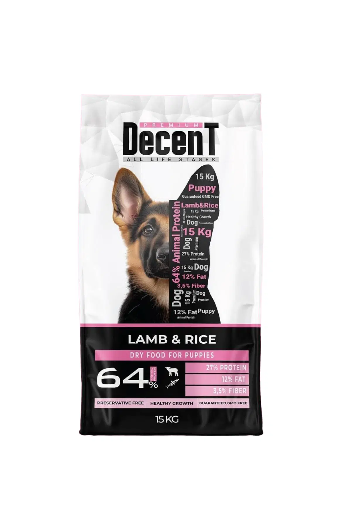 Kuzu Etli Yavru Köpek Maması 15 Kg