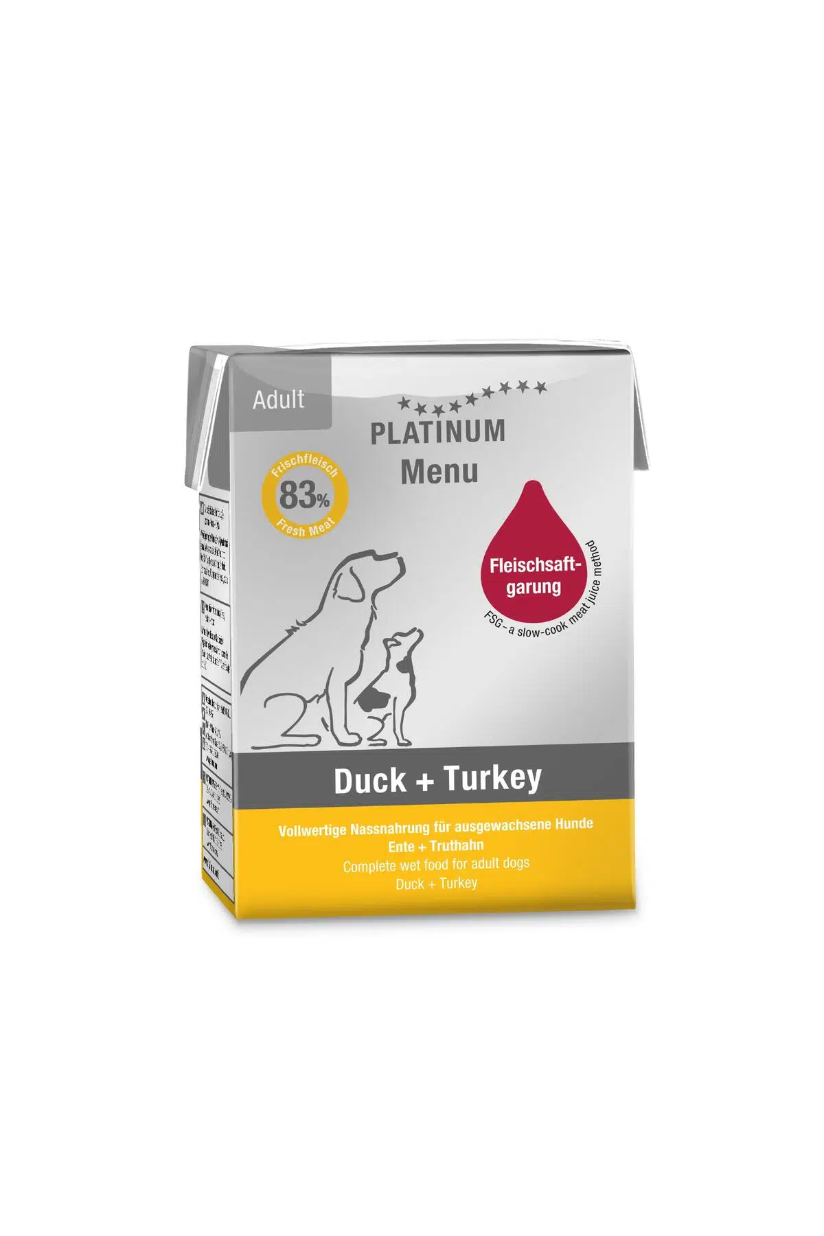 Ördekli ve Hindili Köpek Yaş Maması 185 Gr