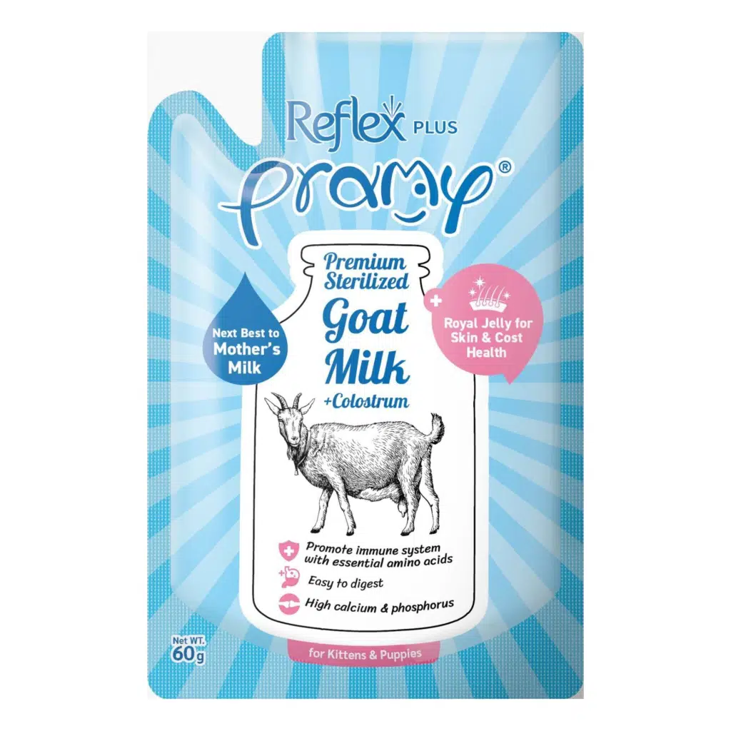 pramy kolostrum ve aru sütlü sterilize keçi sütü 60 gr