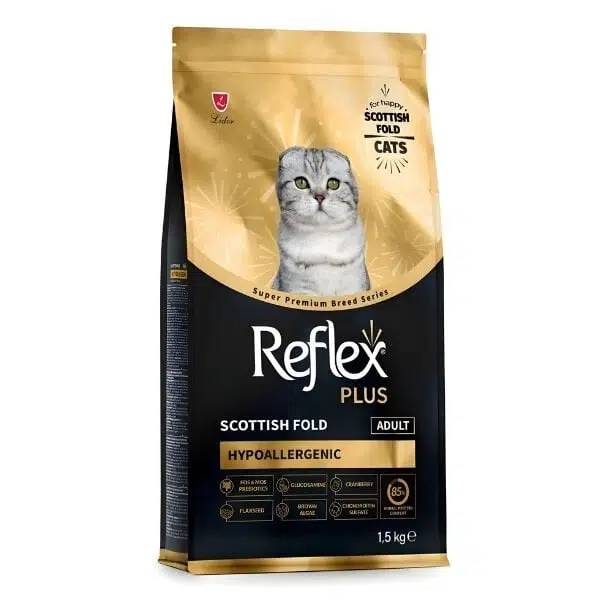Reflex Plus Reflex Plus Scottish Fold Hypoallergenic Tavuklu Yetişkin Kedi Maması 1.5 Kg