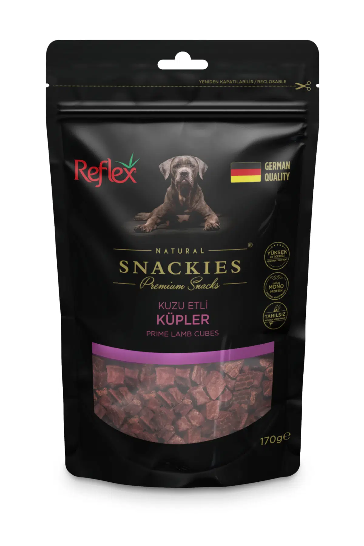 Reflex Snackies Kuzu Etli Küpler Köpek Ödülü 170 Gr. Rft-139