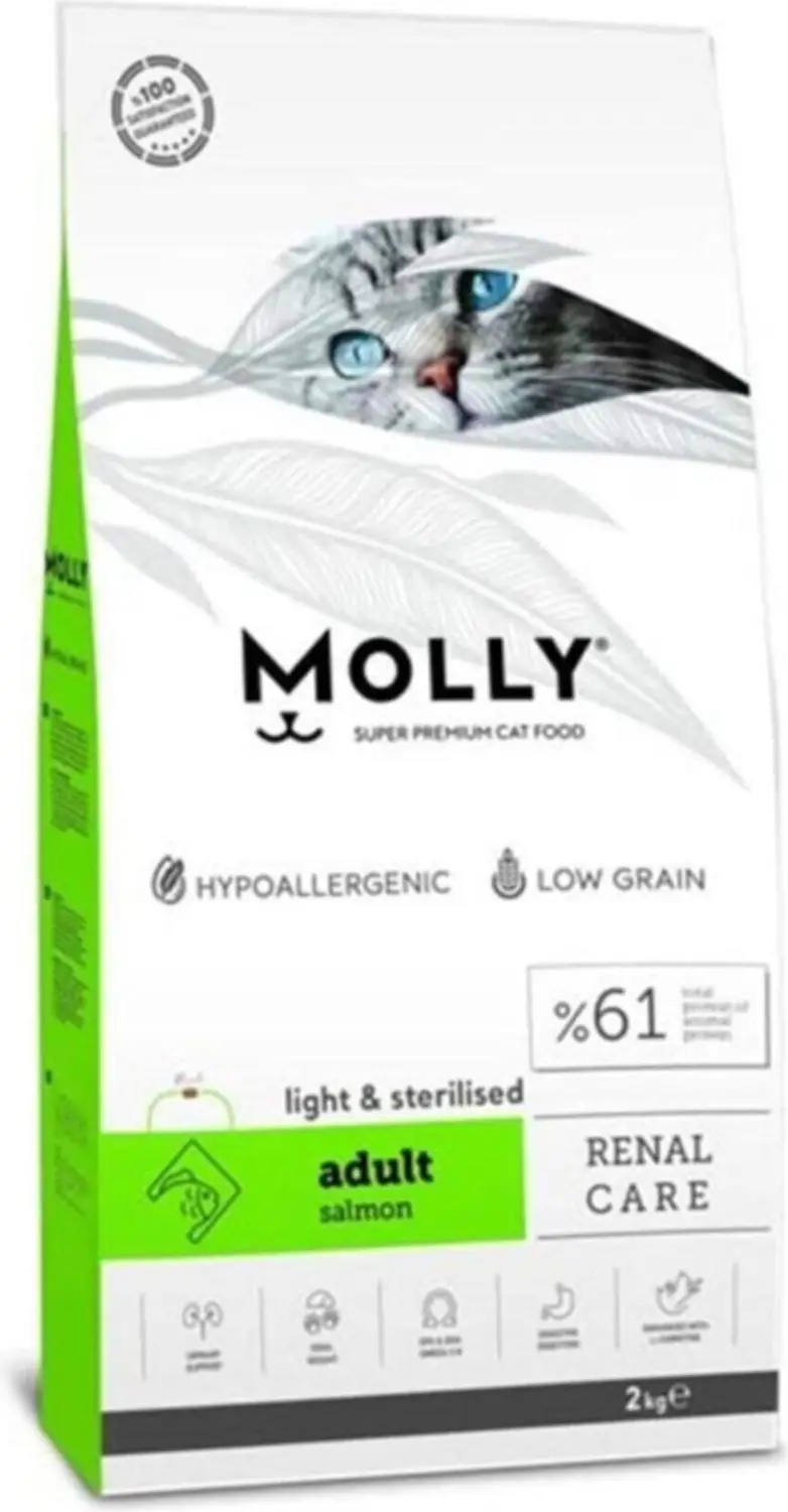 Renal Care Light & Sterilised Salmon Kısır Somonlu Kedi Maması 2 kg