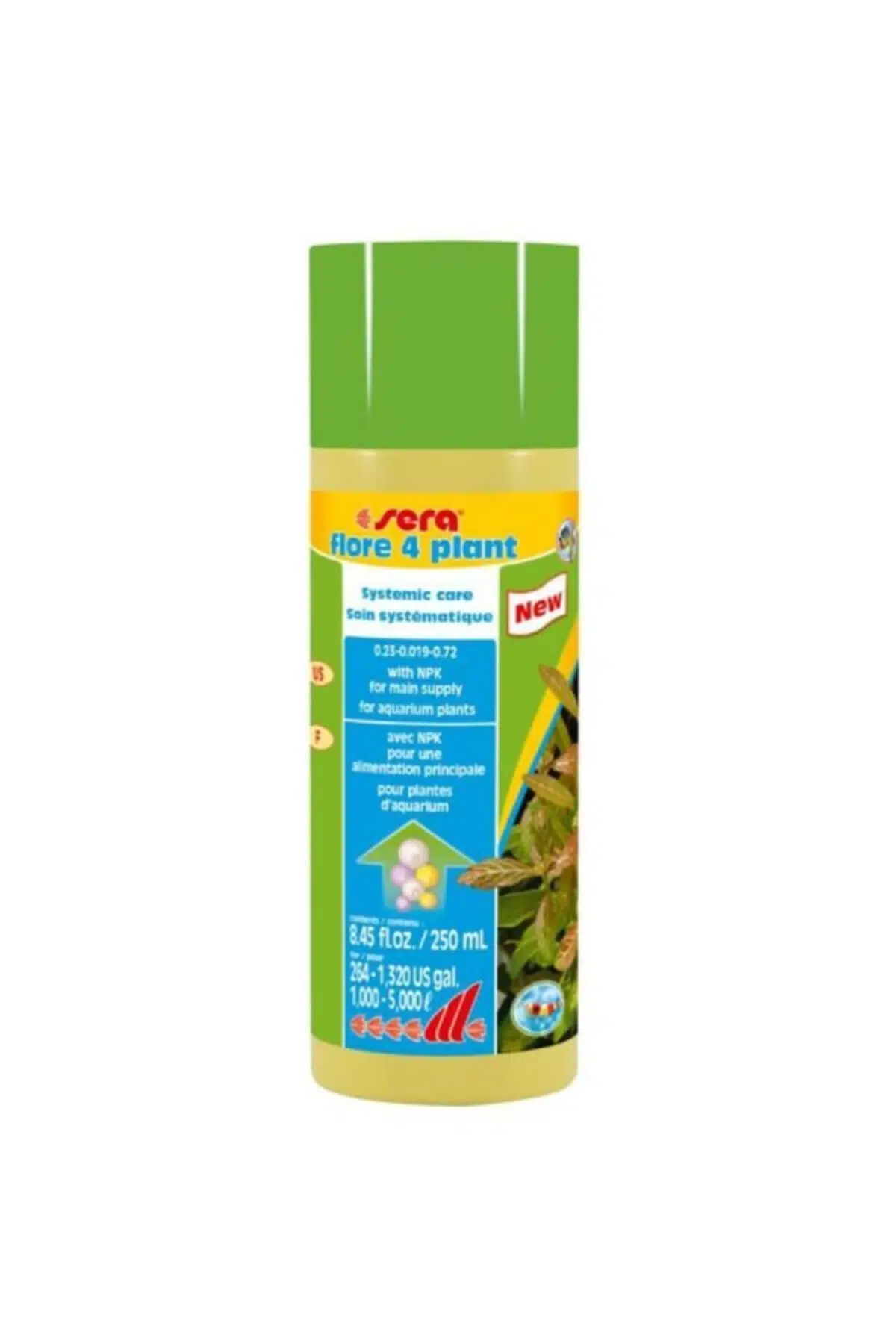 SERA Flore 4 Plant Akvaryum Bitki Gübresi Bakım Ürünü 250ml