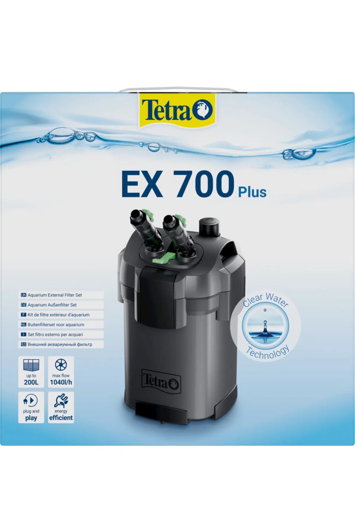 Tetra Ex 700 Plus Dış Filtre 1040lt/saat (dolu)