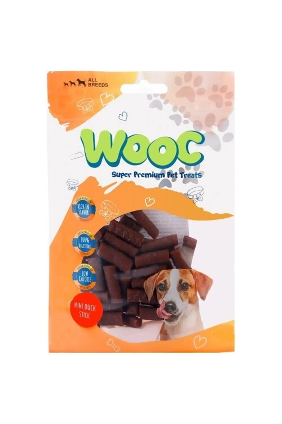 wooc Dog Ördek Mini Stick Köpek Ödül Maması